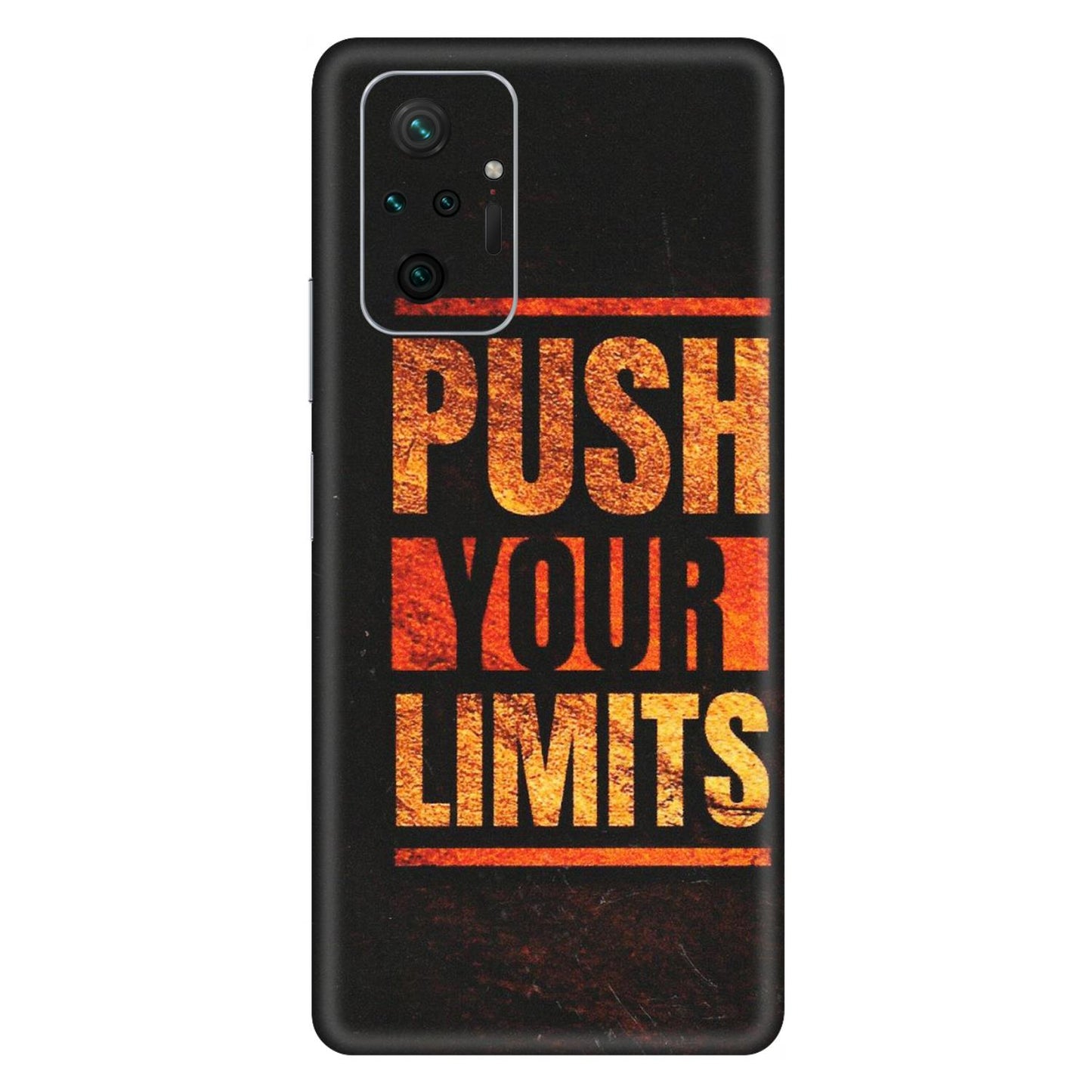 Xiaomi Redmi Phone Skins (All Models) - Push Your Limits - Matte Finish (M-118) Redmi Note 10 Pro Max