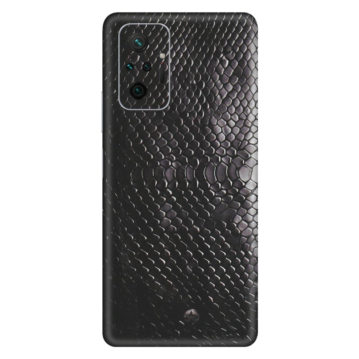 Xiaomi Redmi Phone Skins (All Models) - Black Snack Leather - Matte Finish (M-147) Redmi Note 10 Pro Max