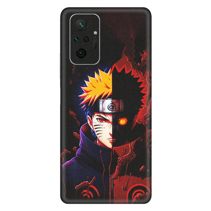 Xiaomi Redmi Phone Skins (All Models) - Naruto X Evil - Matte Finish (M-70) Redmi Note 10 Pro Max