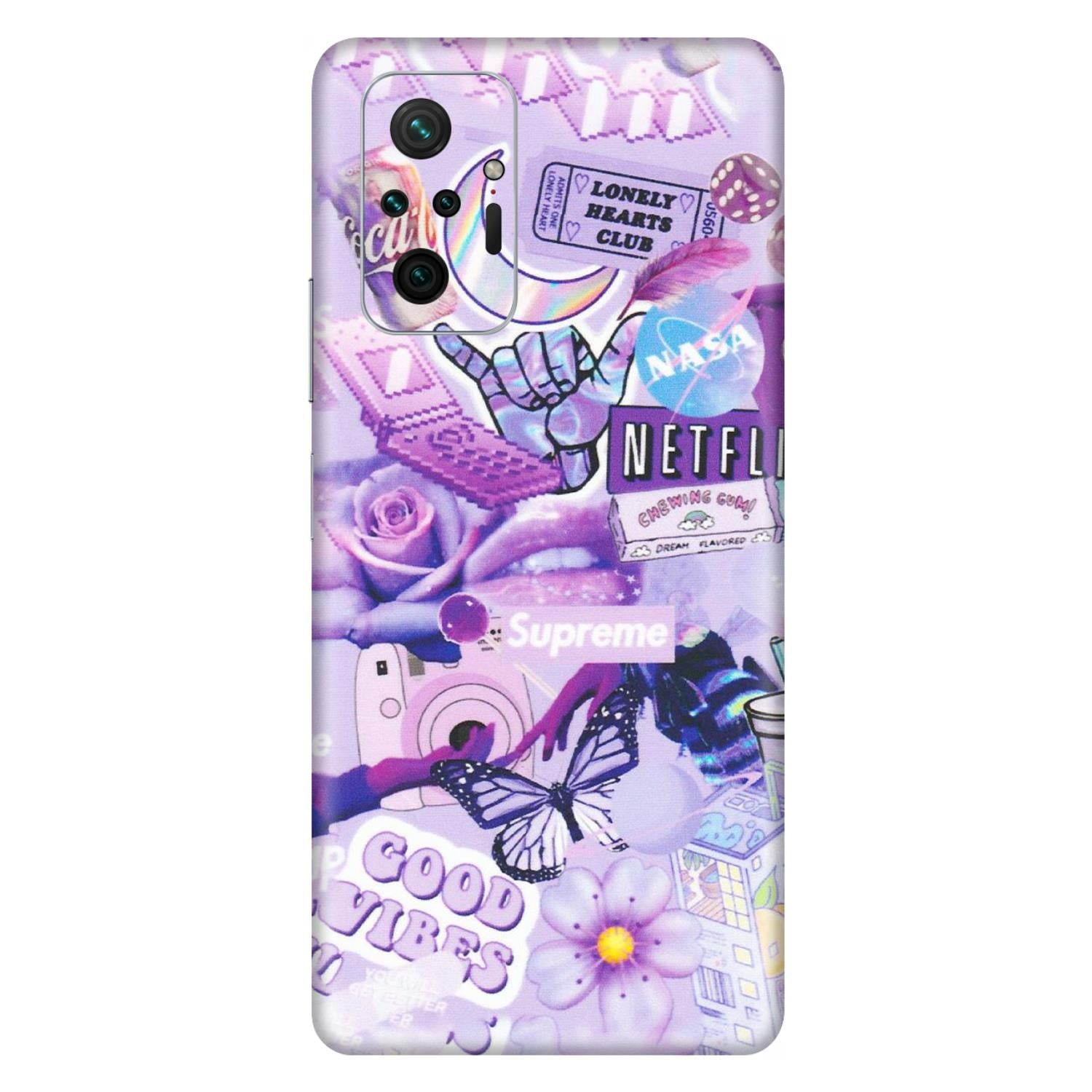 Xiaomi Redmi Phone Skins (All Models) - Supreme Purple Magic - Matte Finish (M-88) Redmi Note 10 Pro Max