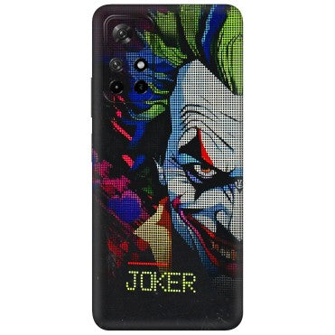 Xiaomi Redmi Phone Skins (All Models) - Joker Dot Matrix - 3D Embossed Finish (L-08) Redmi Note 11T 5G
