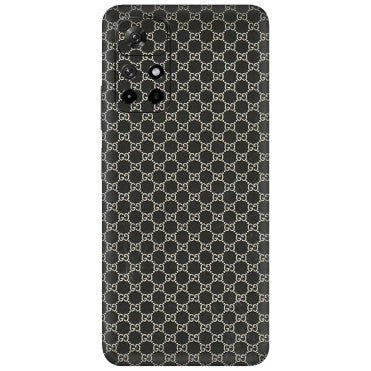 Xiaomi Redmi Phone Skins (All Models) - Black G Print - 3D Embossed Finish (L-109) Redmi Note 11T 5G