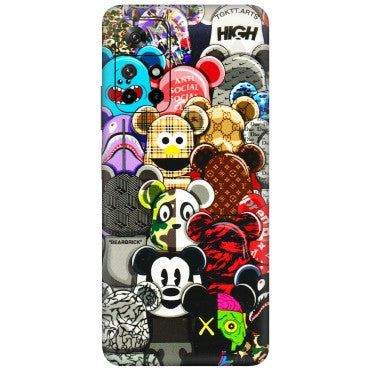 Xiaomi Redmi Phone Skins (All Models) - More Mickey Mouses - 3D Embossed Finish (L-118) Redmi Note 11T 5G