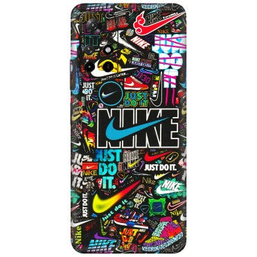 Xiaomi Redmi Phone Skins (All Models) - Just Do It Doodles - 3D Embossed Finish (L-166) Redmi Note 11T 5G