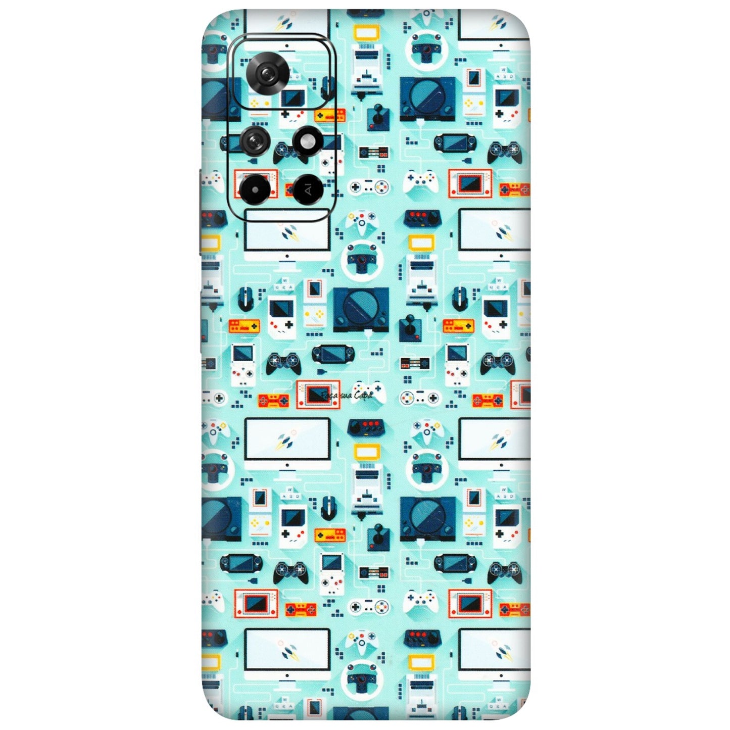 Xiaomi Redmi Phone Skins (All Models) - Gadgets Doodle - 3D Embossed Finish (L-184) Redmi Note 11T 5G