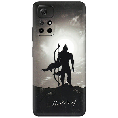 Xiaomi Redmi Phone Skins (All Models) - Jai Siya Ram - 3D Embossed Finish (L-200) Redmi Note 11T 5G