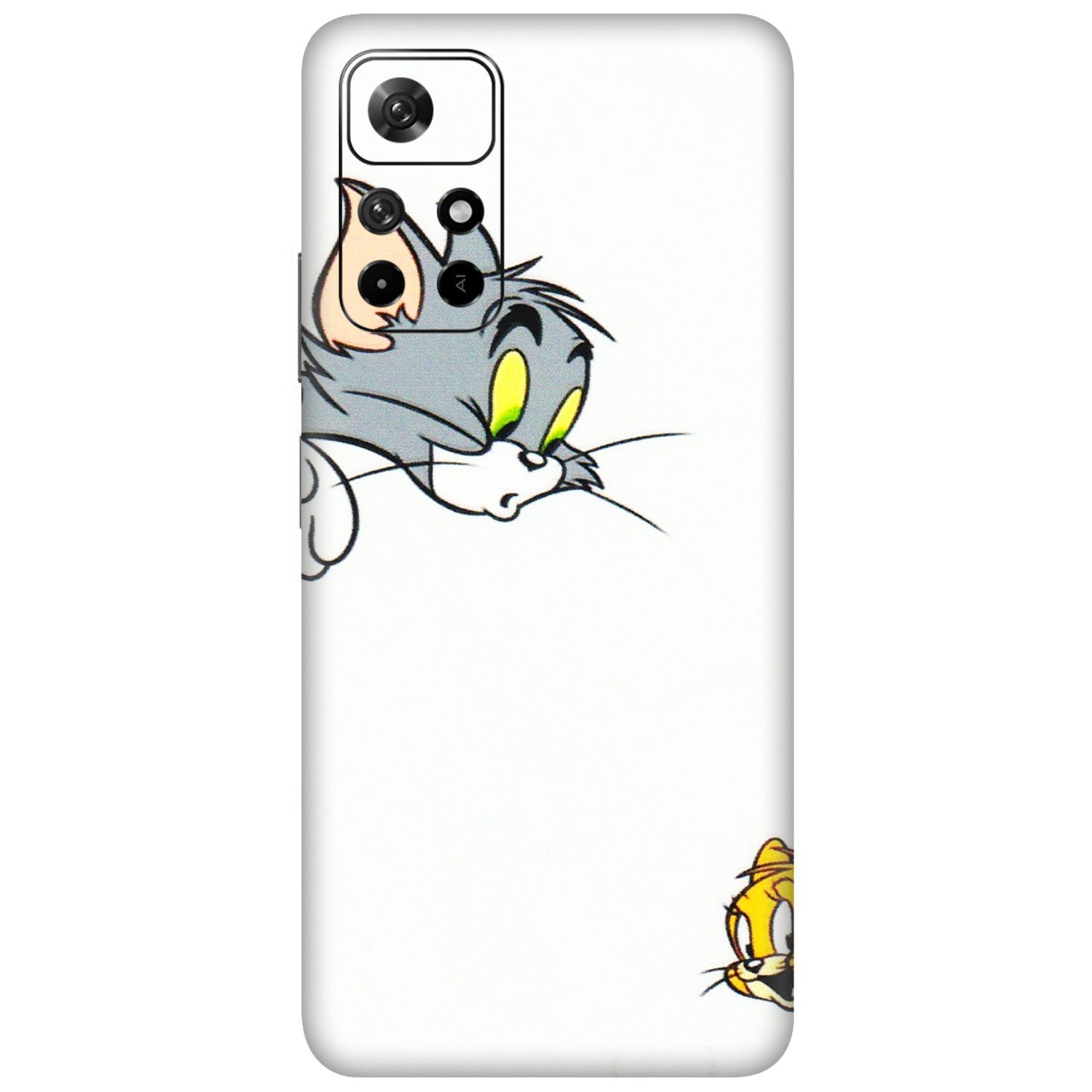 Xiaomi Redmi Phone Skins (All Models) - Cute Tom And Jerry - 3D Embossed Finish (L-220) Redmi Note 11T 5G