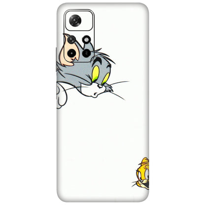 Xiaomi Redmi Phone Skins (All Models) - Cute Tom And Jerry - 3D Embossed Finish (L-220) Redmi Note 11T 5G