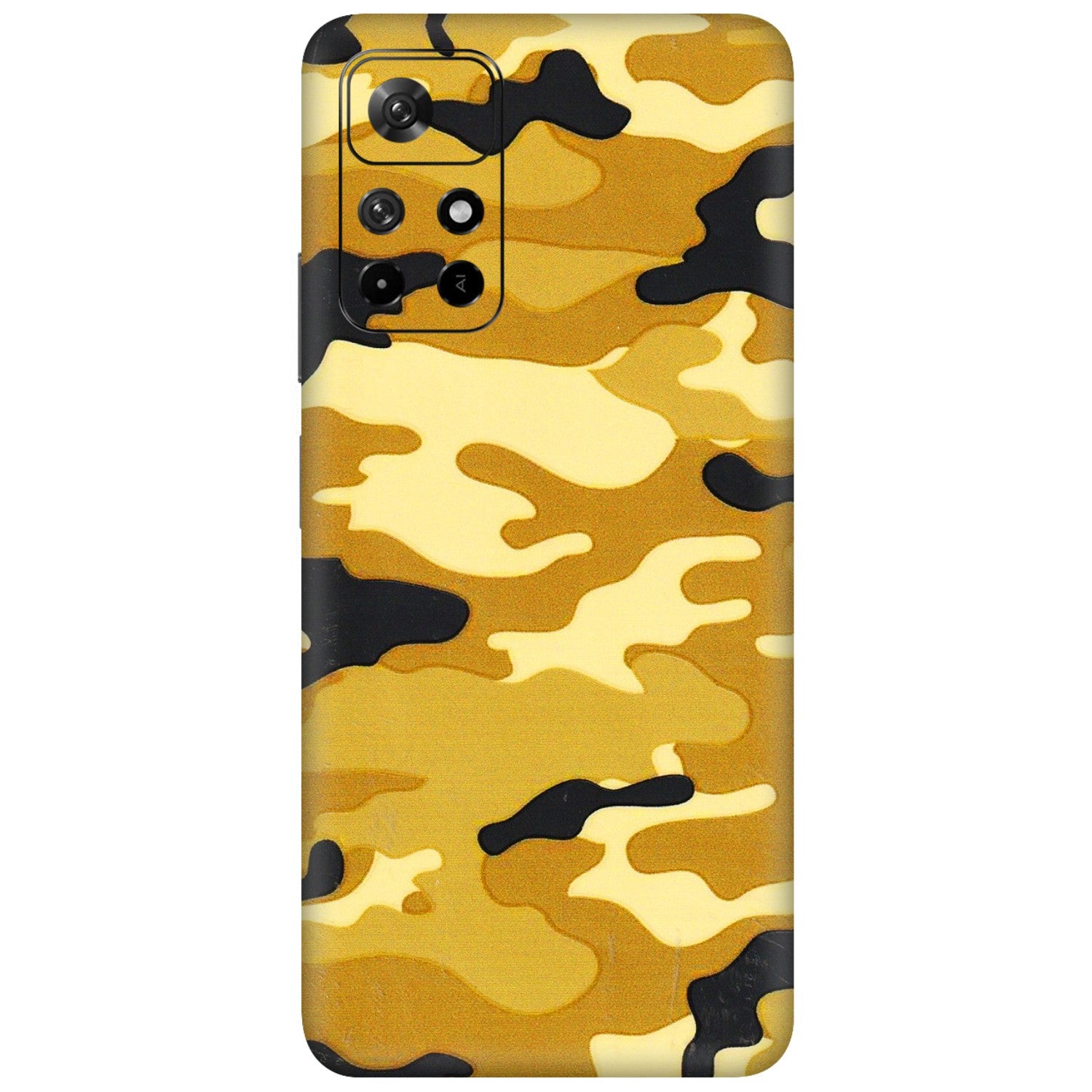 Xiaomi Redmi Phone Skins (All Models) - Indian Camo - 3D Embossed Finish (L-228) Redmi Note 11T 5G