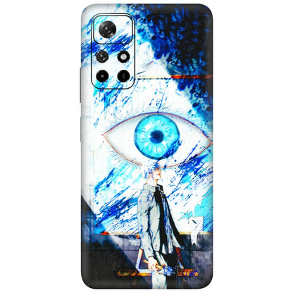 Xiaomi Redmi Phone Skins (All Models) - Gojo Satoru evil eye - 3D Embossed Finish (L-239) Redmi Note 11T 5G