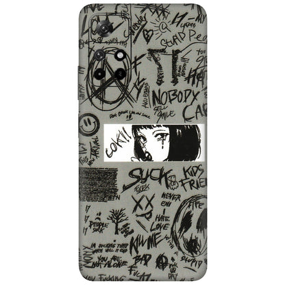 Xiaomi Redmi Phone Skins (All Models) - Never Have Love Anime - 3D Embossed Finish (L-260) Redmi Note 11T 5G