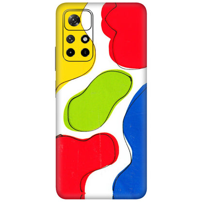 Xiaomi Redmi Phone Skins (All Models) - RGB Colour Paint - 3D Embossed Finish (L-284) Redmi Note 11T 5G