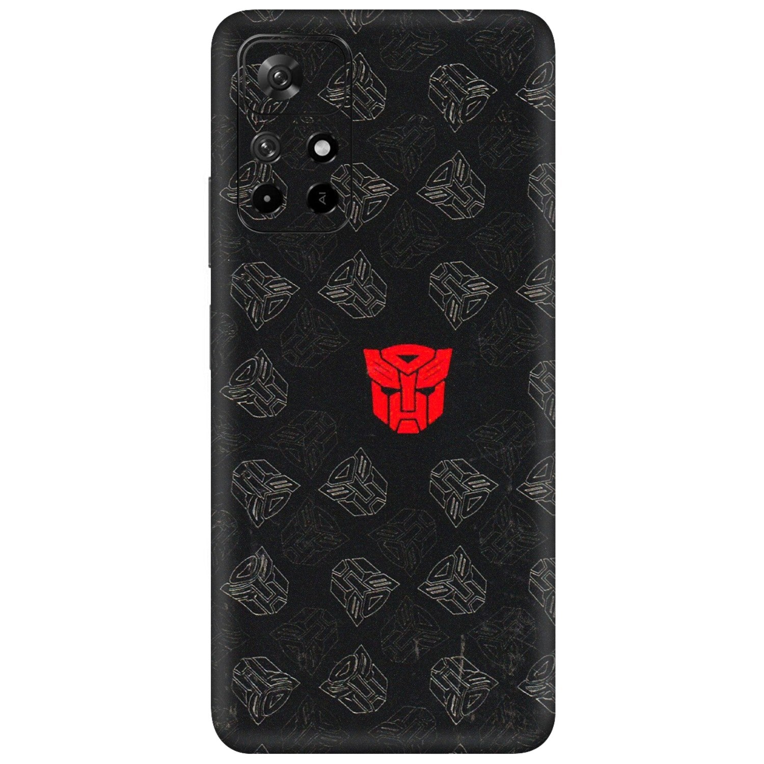 Xiaomi Redmi Phone Skins (All Models) - Transformers Devastation - 3D Embossed Finish (L-301) Redmi Note 11T 5G