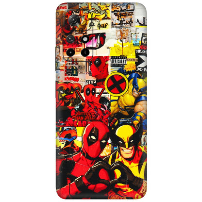 Xiaomi Redmi Phone Skins (All Models) - Spidy Wolverine - 3D Embossed Finish (L-310) Redmi Note 11T 5G