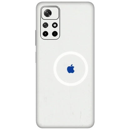 Xiaomi Redmi Phone Skins (All Models) - iPhone Magsafe Logo - 3D Embossed Finish (L-320) Redmi Note 11T 5G