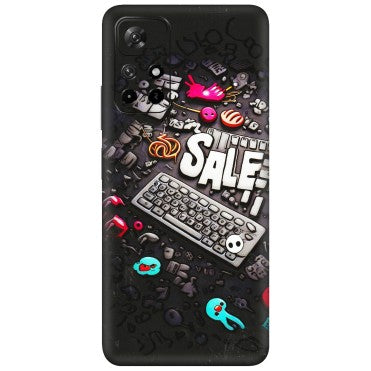 Xiaomi Redmi Phone Skins (All Models) - Gadgets Sale - 3D Embossed Finish (L-50) Redmi Note 11T 5G
