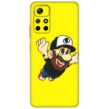 Xiaomi Redmi Phone Skins (All Models) - Flying Beardo - 3D Embossed Finish (L-60) Redmi Note 11T 5G
