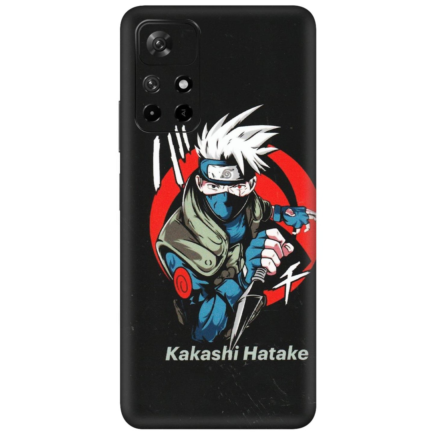 Xiaomi Redmi Phone Skins (All Models) - Naruto Kakashi Hatake Killer - Matte Finish (M-114) Redmi Note 11T 5G