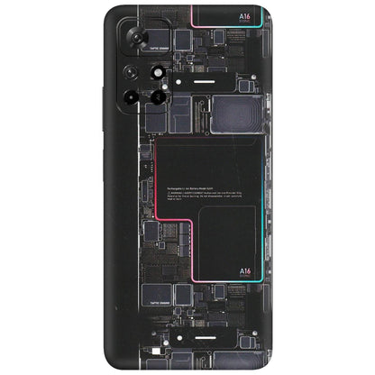 Xiaomi Redmi Phone Skins (All Models) - Motherboard Circuit Layout - Matte Finish (M-117) Redmi Note 11T 5G
