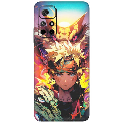 Xiaomi Redmi Phone Skins (All Models) - Angry Naruto Anime - Matte Finish (M-148) Redmi Note 11T 5G