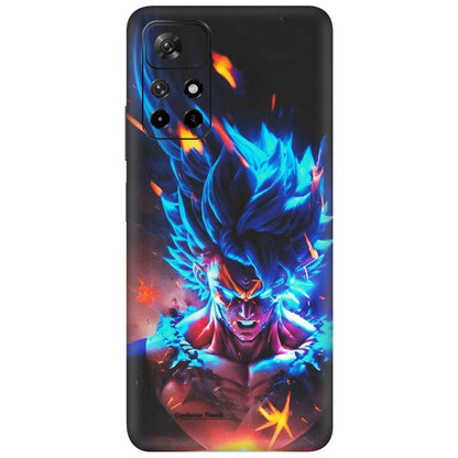 Xiaomi Redmi Phone Skins (All Models) - Angry Goku Dragon Ball Anime - Matte Finish (M-150) Redmi Note 11T 5G