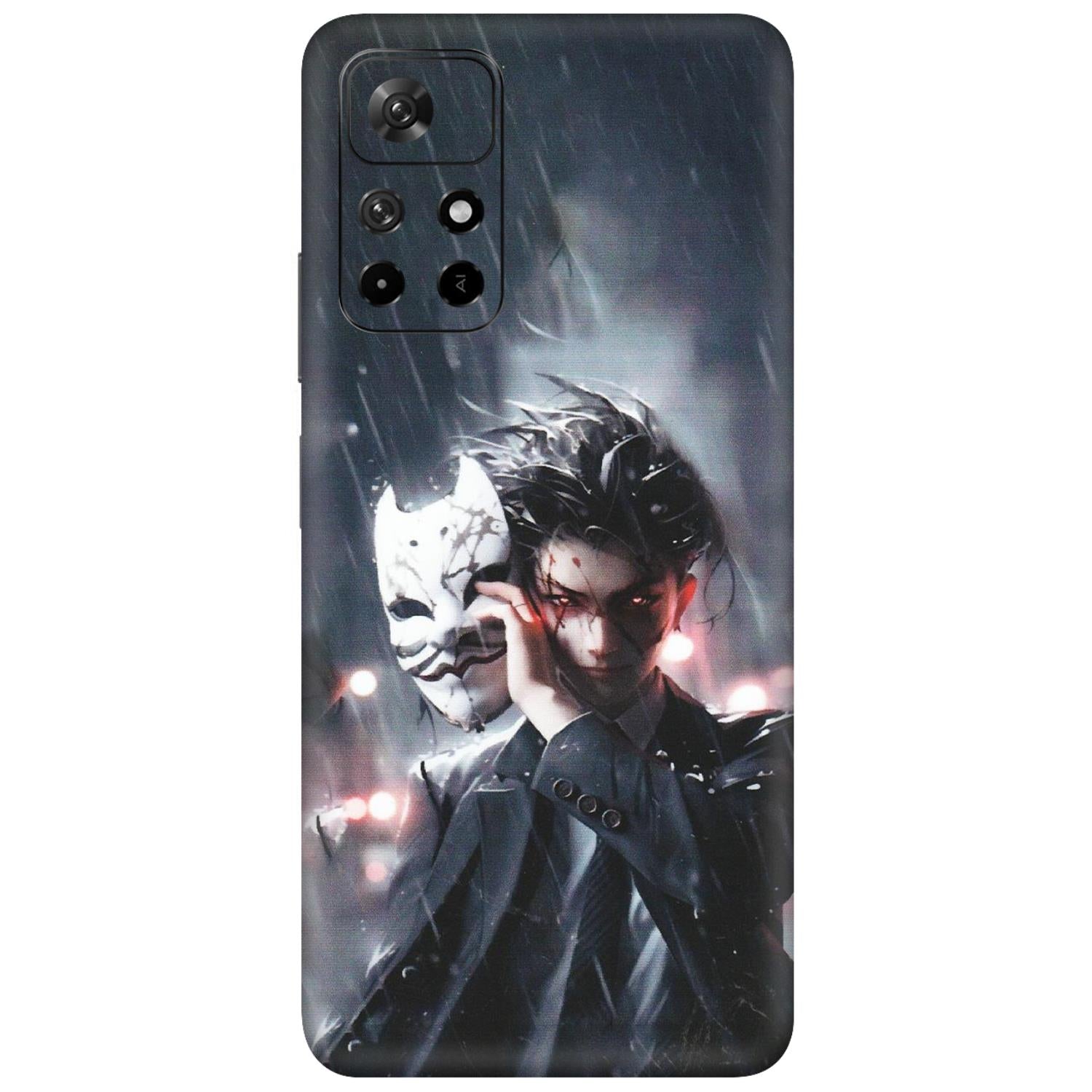 Xiaomi Redmi Phone Skins (All Models) - Kimestsu No Yaiba Anime - Matte Finish (M-154) Redmi Note 11T 5G