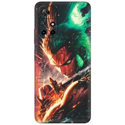 Xiaomi Redmi Phone Skins (All Models) - Anime Gojo Sword - Matte Finish (M-32) Redmi Note 11T 5G
