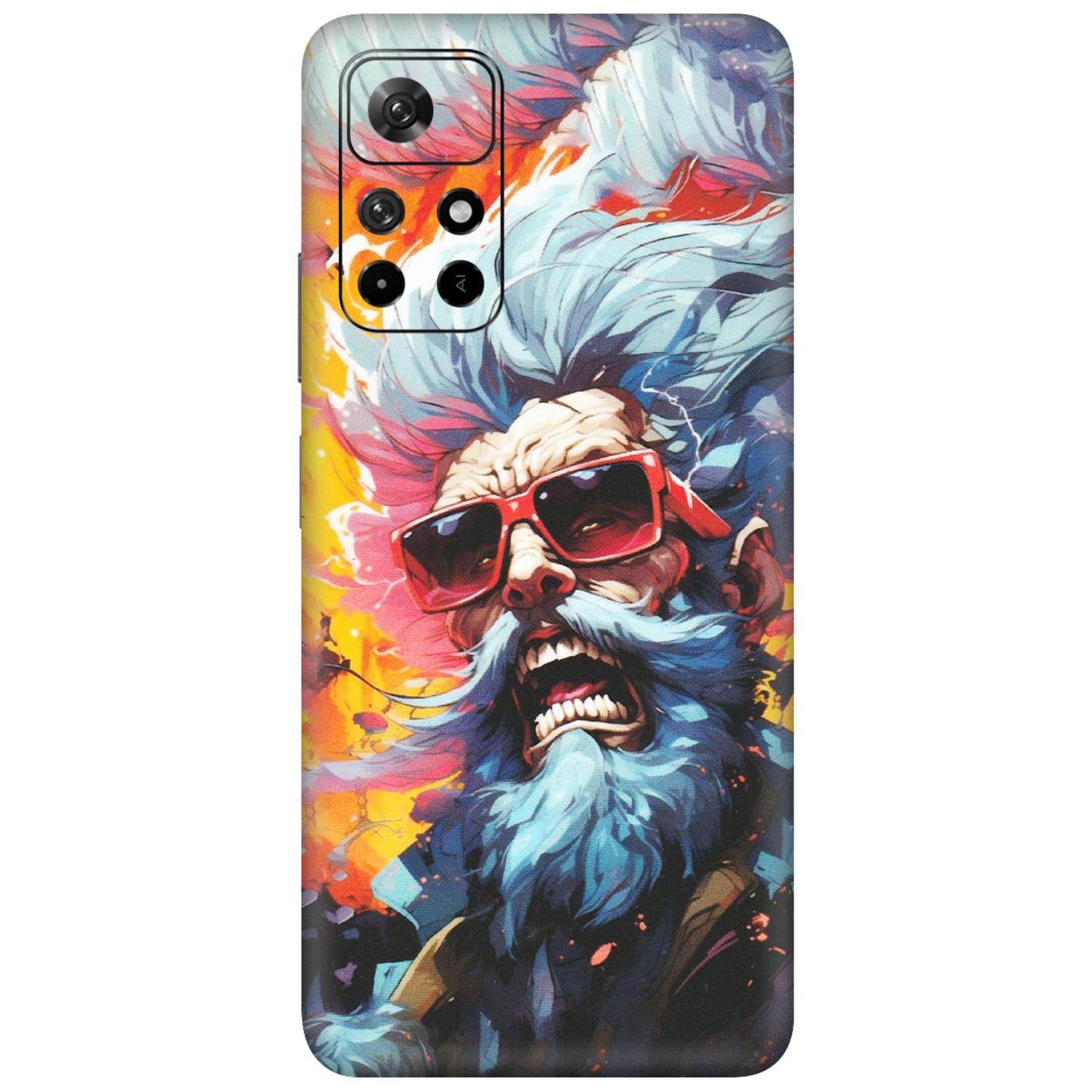 Xiaomi Redmi Phone Skins (All Models) - Daddy Cool Character - Matte Finish (M-43) Redmi Note 11T 5G