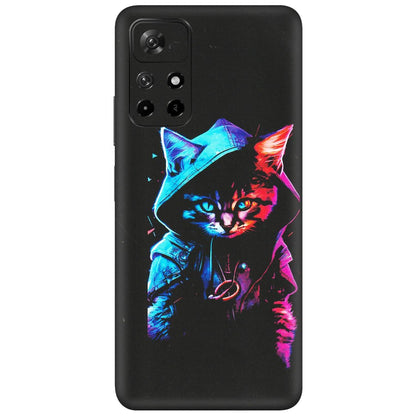 Xiaomi Redmi Phone Skins (All Models) - Cyberpunk Cat - Matte Finish (M-45) Redmi Note 11T 5G