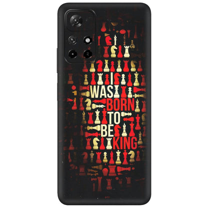 Xiaomi Redmi Phone Skins (All Models) - Born To Be King - Matte Finish (M-73) Redmi Note 11T 5G
