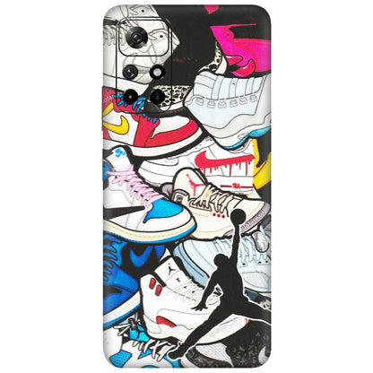 Xiaomi Redmi Phone Skins (All Models) - Jordan Sneakers Fan - Matte Finish (M-80) Redmi Note 11T 5G