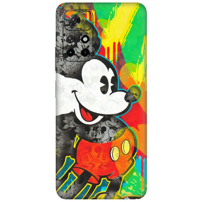 Xiaomi Redmi Phone Skins (All Models) - Multiple Mickey With Colourful Texture - Matte Finish (M-84) Redmi Note 11T 5G