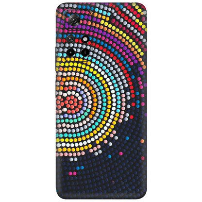 Xiaomi Redmi Phone Skins (All Models) - Rainbow Dot Mandala - Matte Finish (M-97) Redmi Note 11T 5G