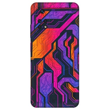 Xiaomi Redmi Phone Skins (All Models) - Tech Circuits Futuristic - 3D Embossed Finish (L-07) Redmi Note 11