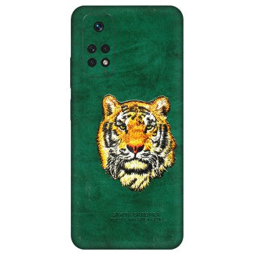Xiaomi Redmi Phone Skins (All Models) - Leather Feel Tiger - 3D Embossed Finish (L-111) Redmi Note 11