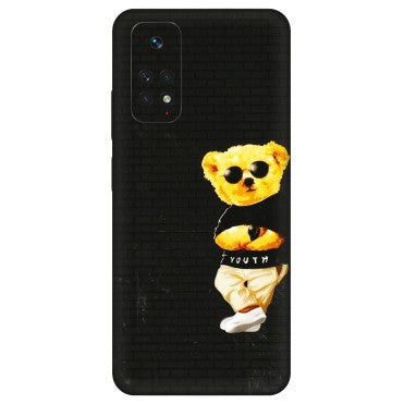 Xiaomi Redmi Phone Skins (All Models) - Classy Teddy Bear - 3D Embossed Finish (L-116) Redmi Note 11