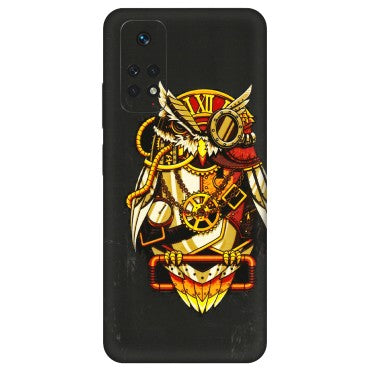Xiaomi Redmi Phone Skins (All Models) - Classy Smart Owl - 3D Embossed Finish (L-144) Redmi Note 11