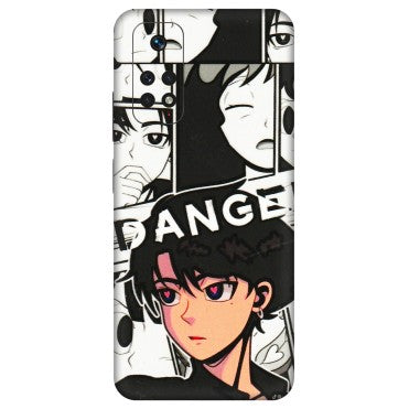 Xiaomi Redmi Phone Skins (All Models) - Danger Anime - 3D Embossed Finish (L-155) Redmi Note 11