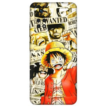 Xiaomi Redmi Phone Skins (All Models) - Luffy Anime - 3D Embossed Finish (L-177) Redmi Note 11