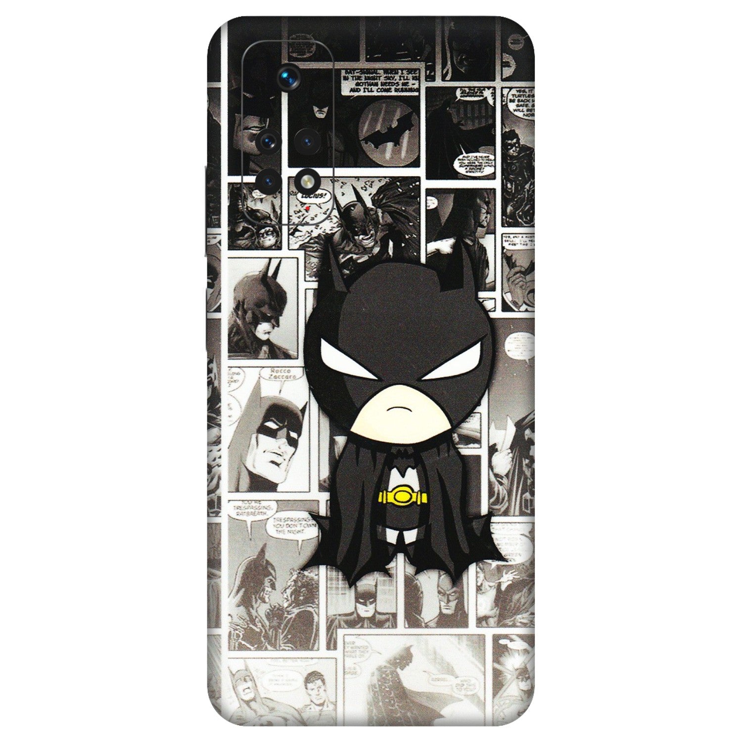 Xiaomi Redmi Phone Skins (All Models) - Toon Batman - 3D Embossed Finish (L-182) Redmi Note 11