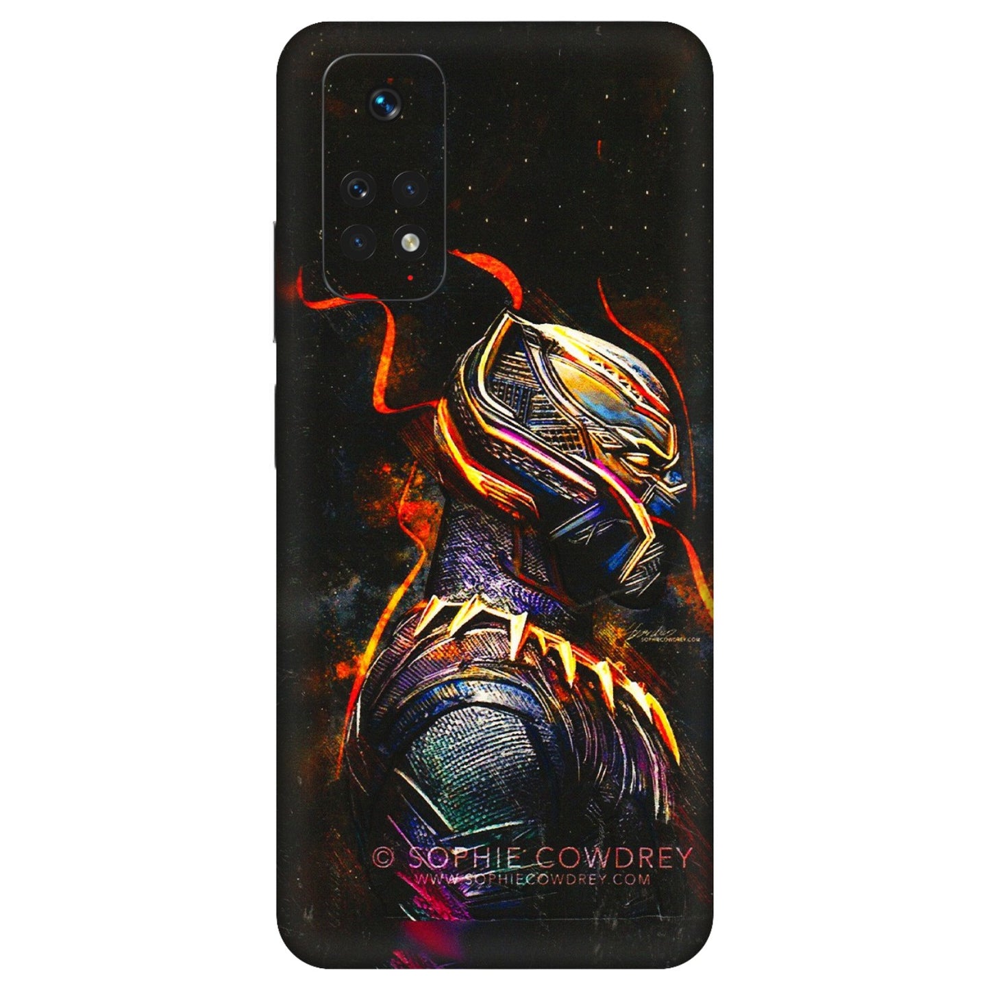 Xiaomi Redmi Phone Skins (All Models) - Black Panther - 3D Embossed Finish (L-190) Redmi Note 11