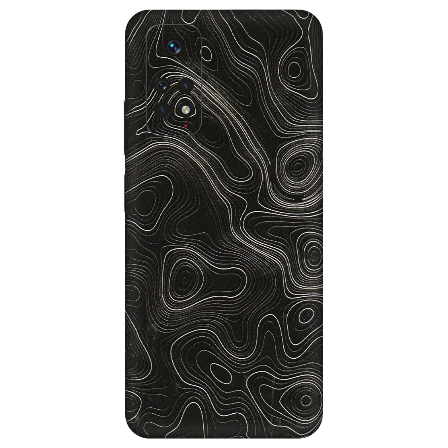 Xiaomi Redmi Phone Skins (All Models) - Black Swirl - 3D Embossed Finish (L-196) Redmi Note 11