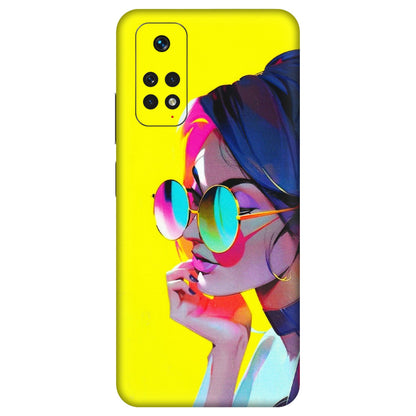 Xiaomi Redmi Phone Skins (All Models) - Bold Stylish Girl - 3D Embossed Finish (L-222) Redmi Note 11