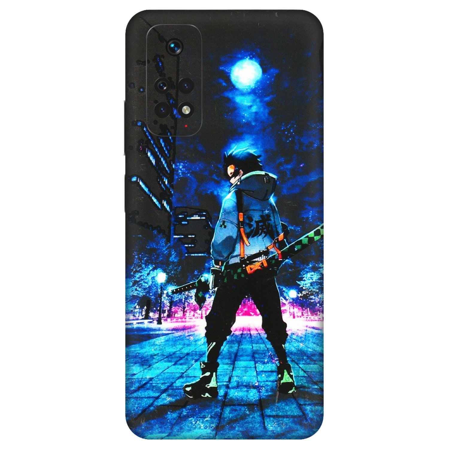 Xiaomi Redmi Phone Skins (All Models) - Demon Slayer Sword - 3D Embossed Finish (L-247) Redmi Note 11