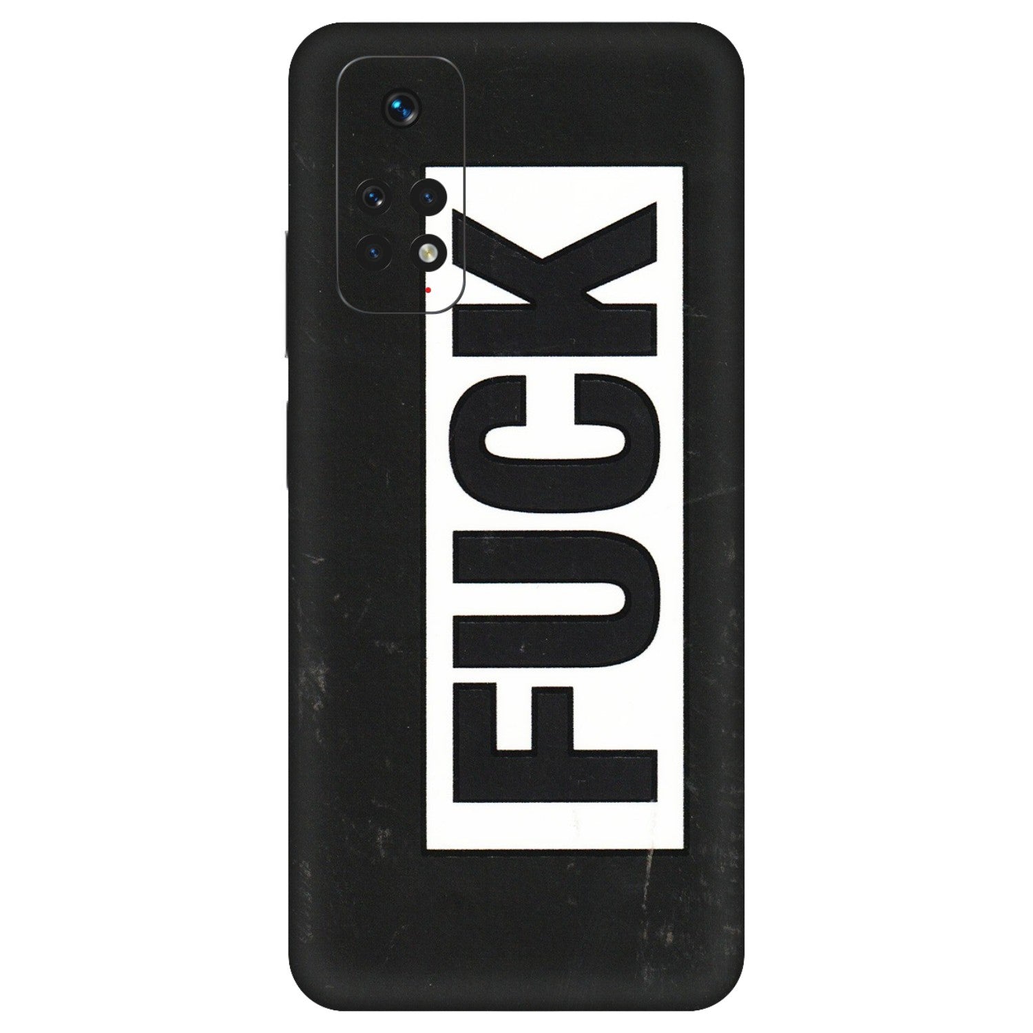Xiaomi Redmi Phone Skins (All Models) - The F Word - 3D Embossed Finish (L-255) Redmi Note 11