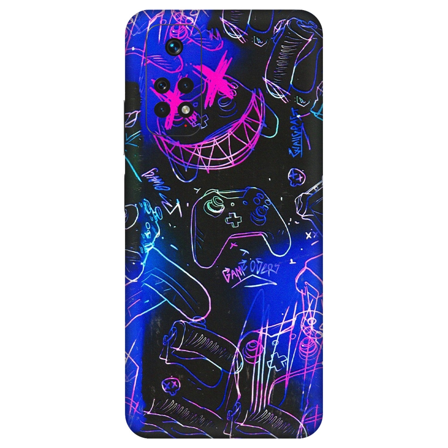 Xiaomi Redmi Phone Skins (All Models) - Gamers Paradise - 3D Embossed Finish (L-258) Redmi Note 11