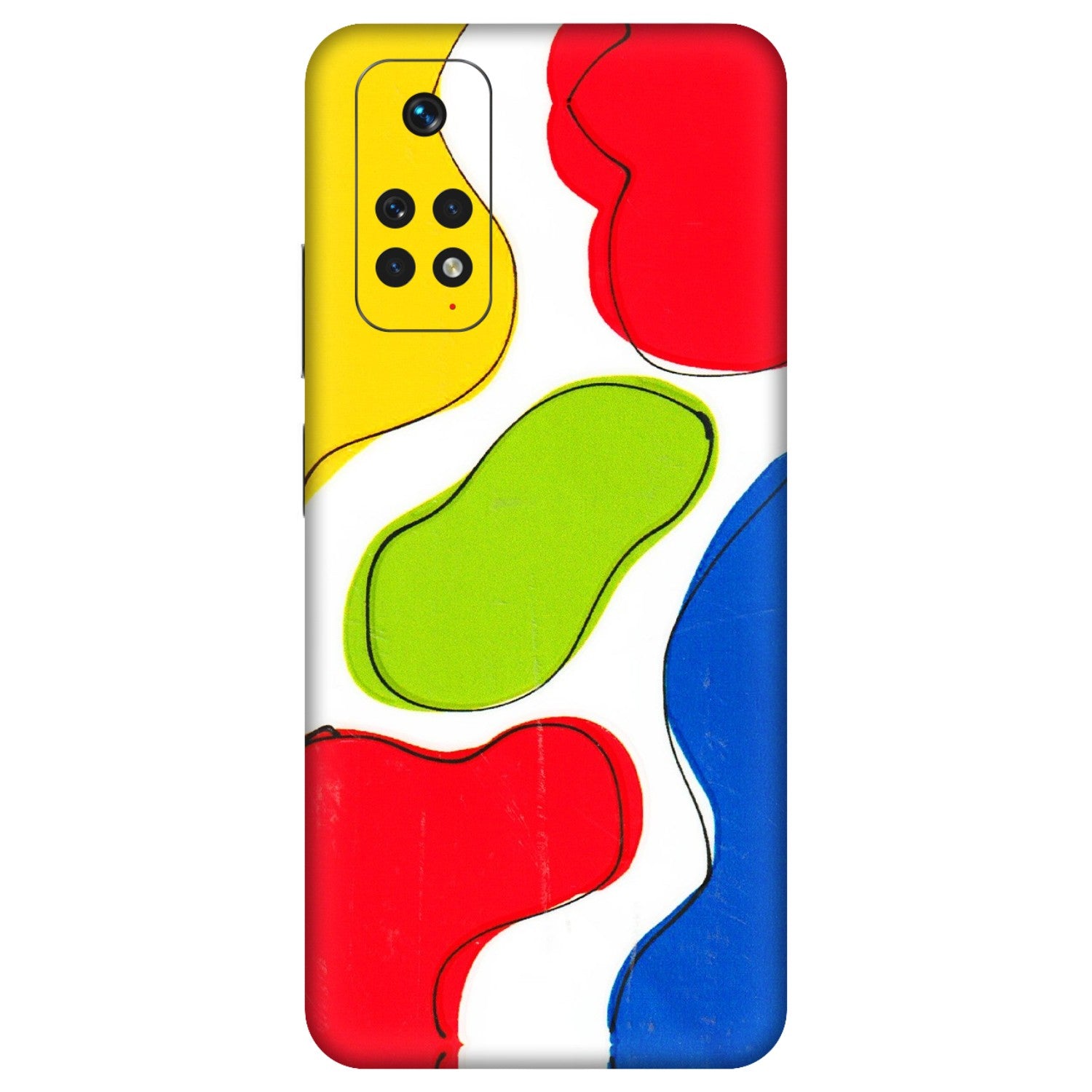 Xiaomi Redmi Phone Skins (All Models) - RGB Colour Paint - 3D Embossed Finish (L-284) Redmi Note 11