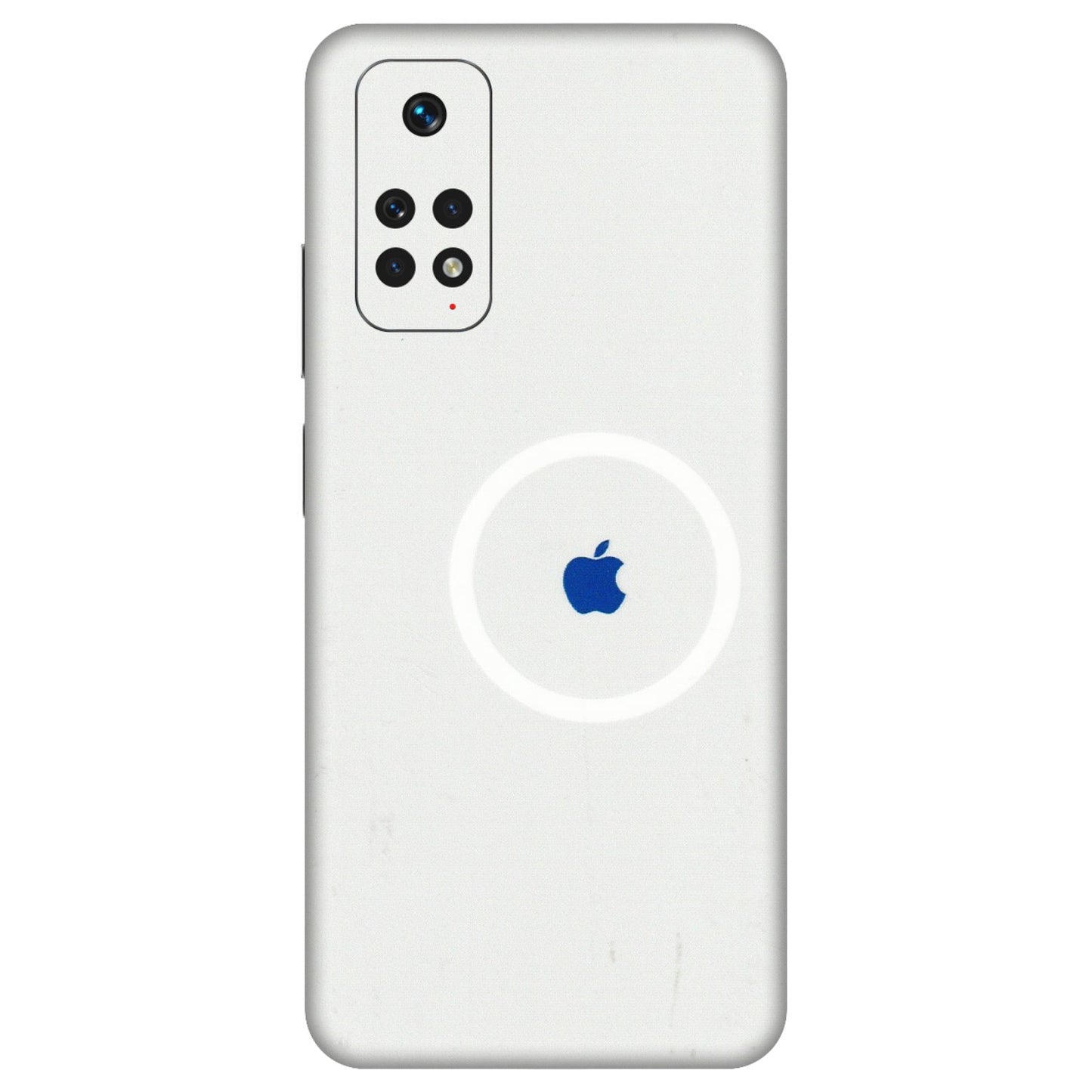 Xiaomi Redmi Phone Skins (All Models) - iPhone Magsafe Logo - 3D Embossed Finish (L-320) Redmi Note 11