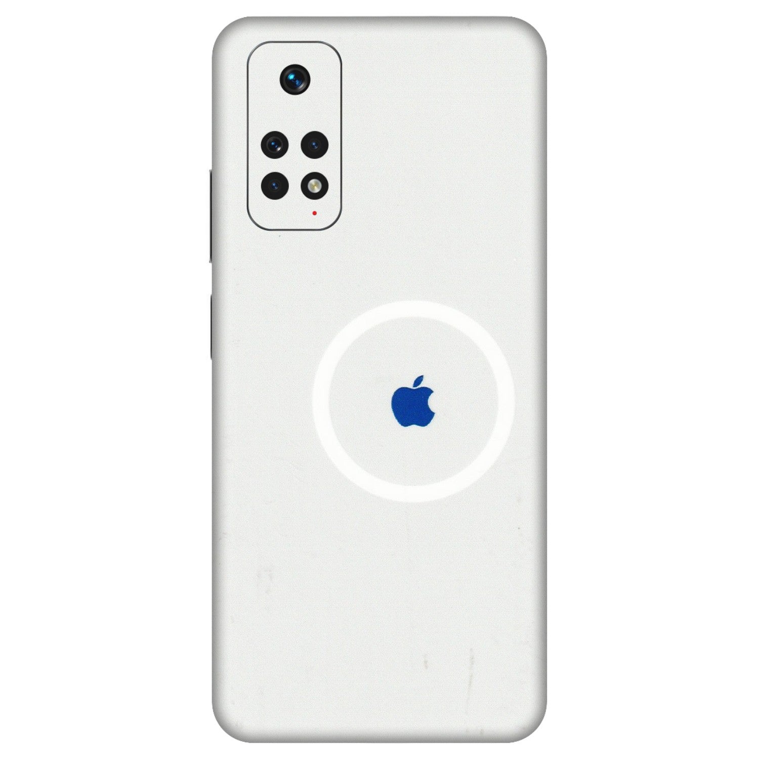 Xiaomi Redmi Phone Skins (All Models) - iPhone Magsafe Logo - 3D Embossed Finish (L-320) Redmi Note 11