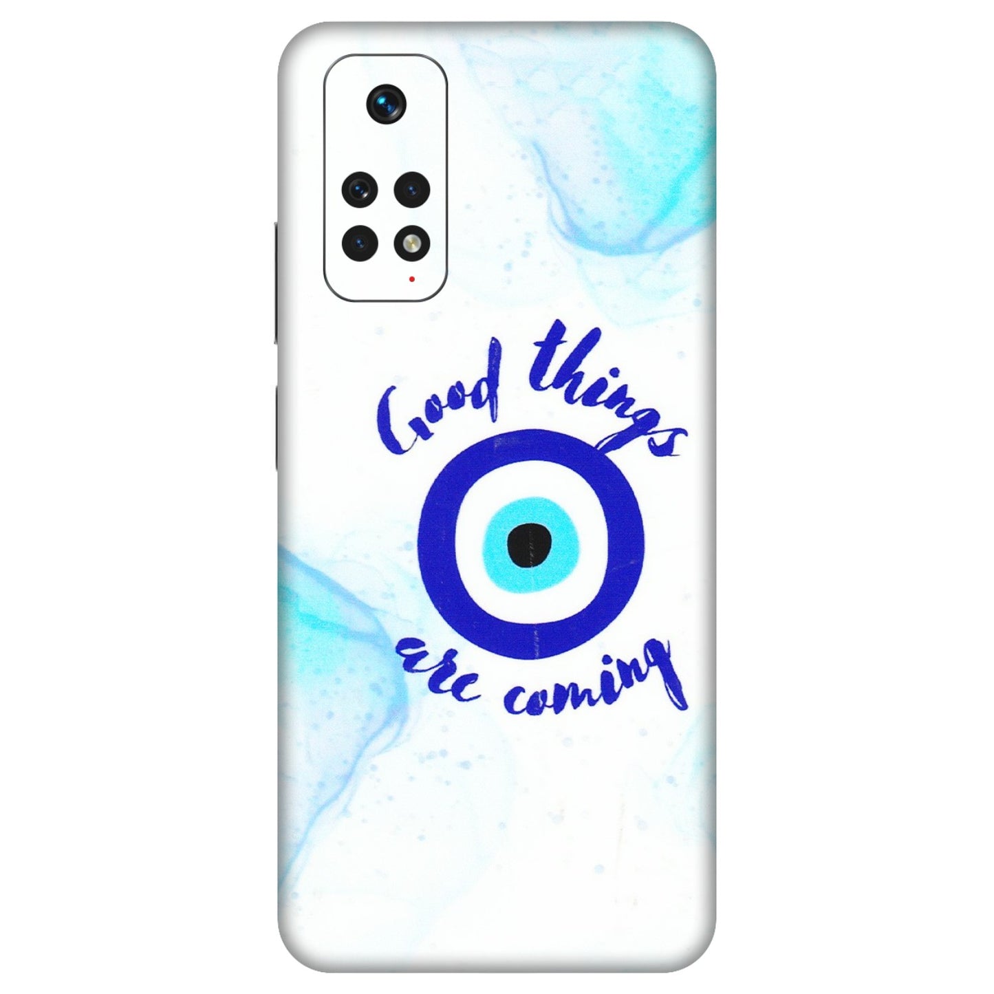 Xiaomi Redmi Phone Skins (All Models) - Evil Eye Good Things Are Coming - 3D Embossed Finish (L-322) Redmi Note 11